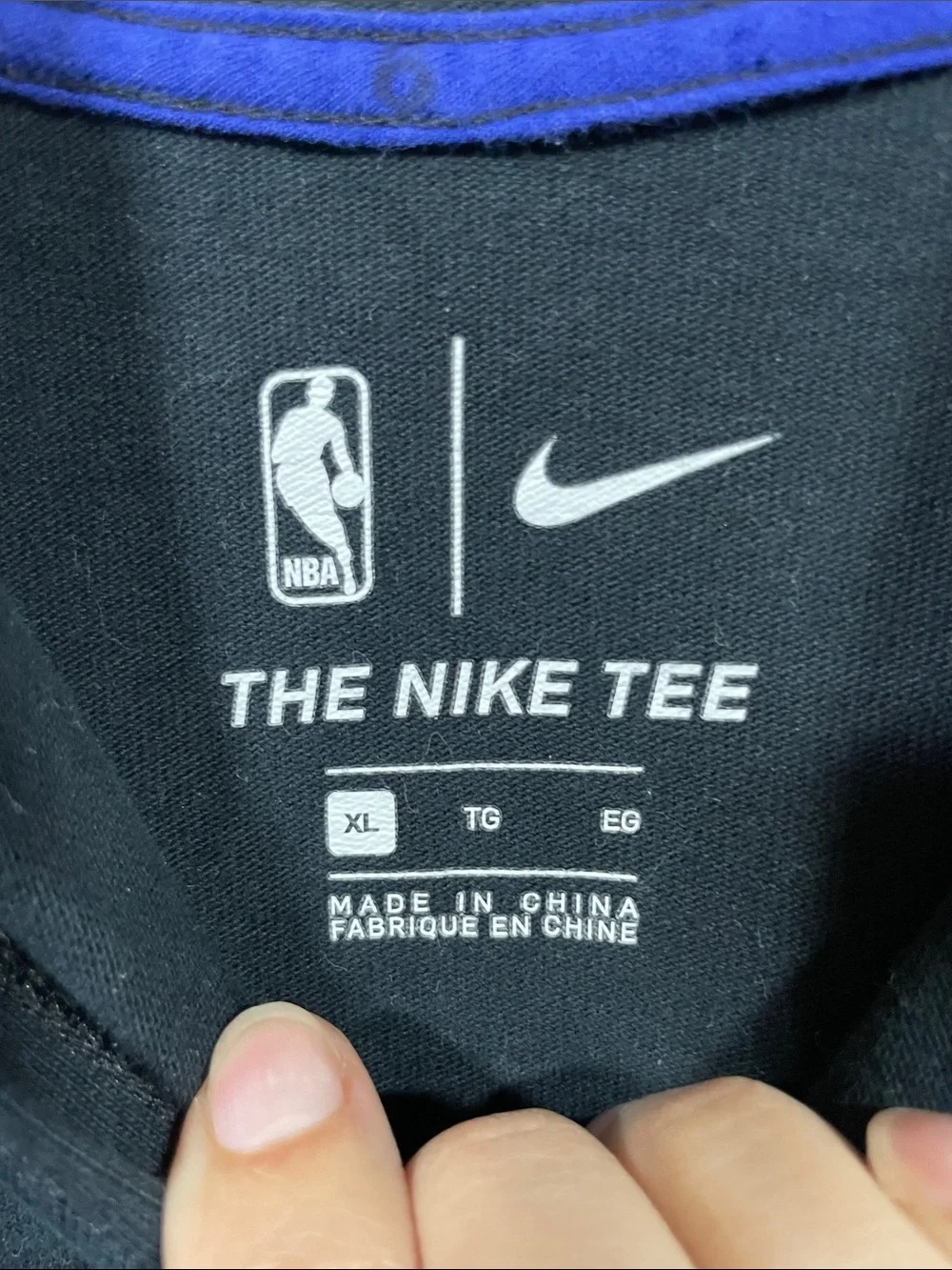 Nike Portland Blazers Short-Sleeve Hoodie Tee - Black